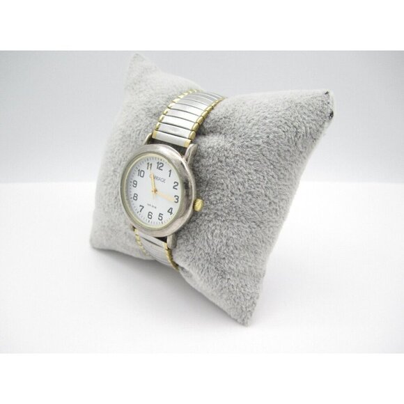 Women Carriage Quartz WR Analog 28mm Round Watch (H597) "New Battery" - Picture 4 of 10